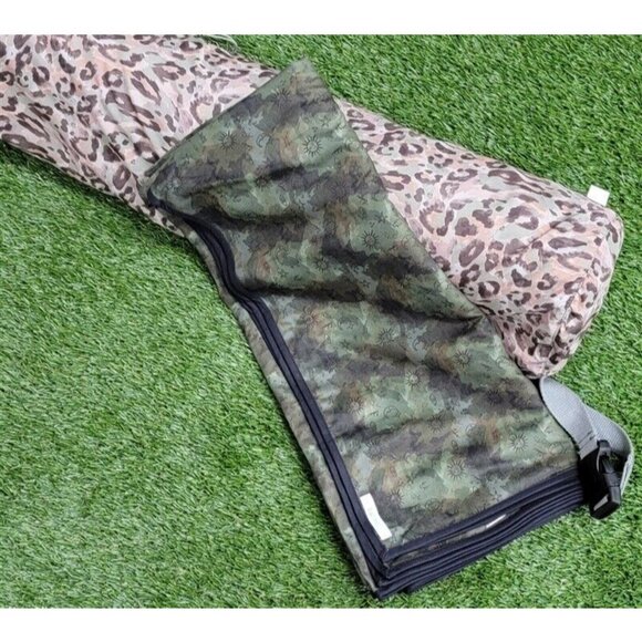 NWOT Johnny Was Calme Astrology Space CamoPrint Yoga Towel+ Bag 40x70 114959 - Picture 1 of 5